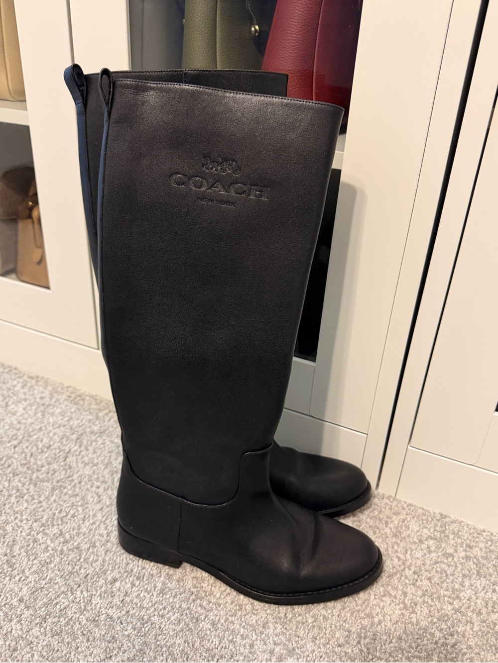 Coach Leather Boots